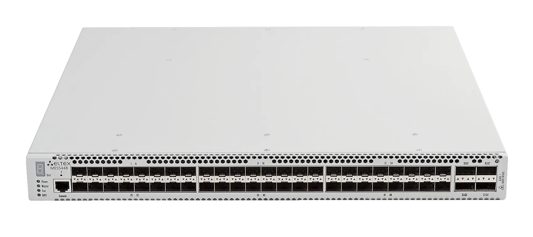 Ethernet-коммутатор MES5448, 48x10G SFP+ + 4x40G QSFP+, L3, dual PSU